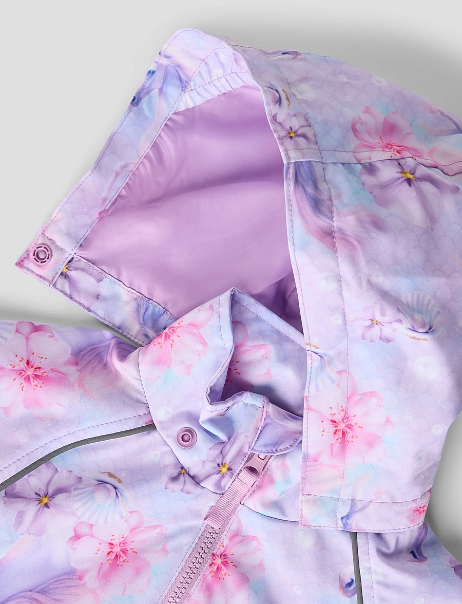 name it - NMFALFASHELL08 SUIT AOP FO - regenoverall - violet tulle - 2
