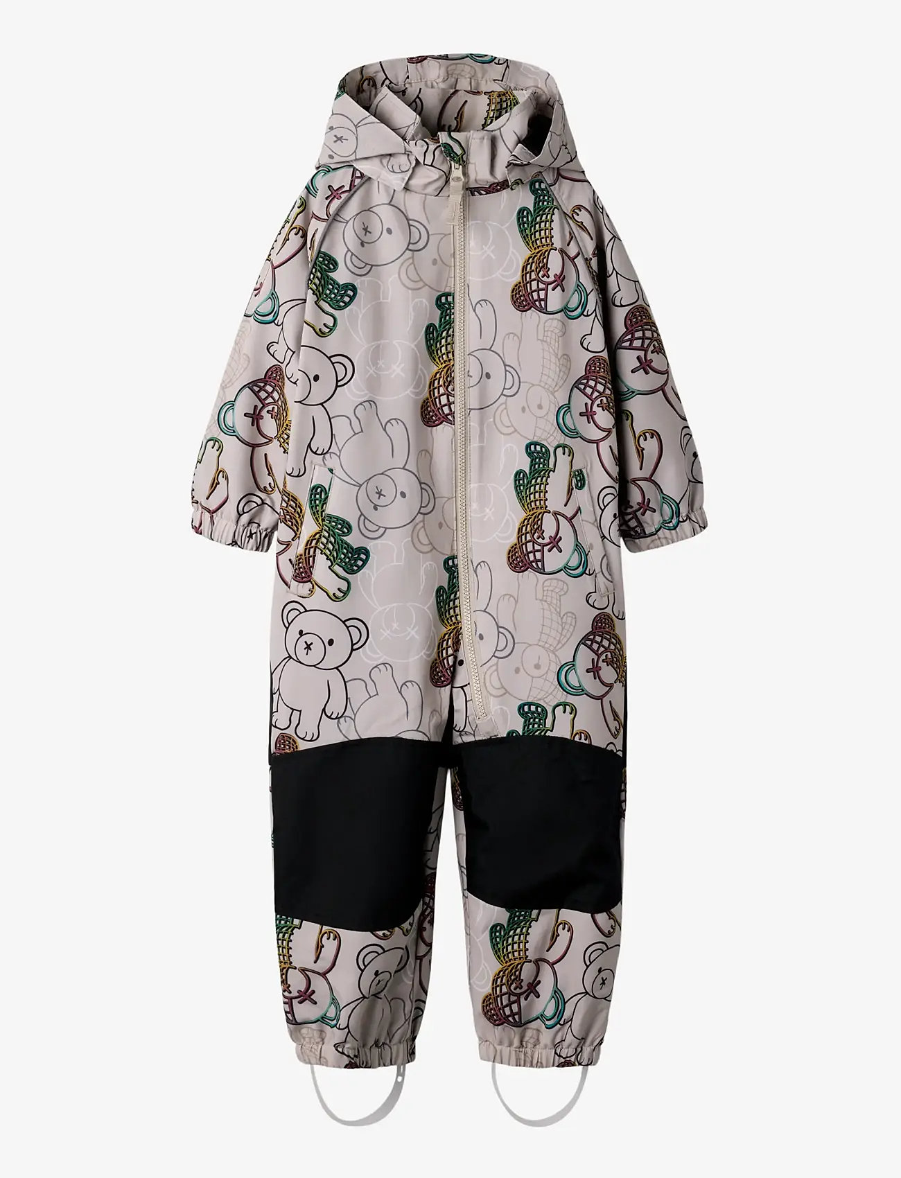 name it - NMMALFASHELL08 SUIT AOP FO - shell kombinesoonid - chateau gray - 0