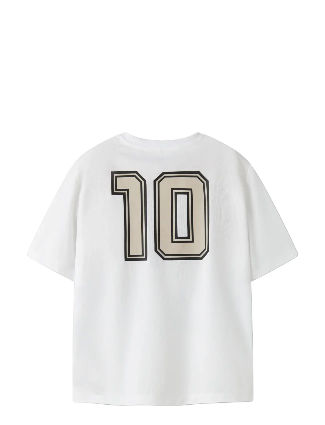 name it - NKMHIFOT SS NREG TOP - sports tops - bright white - 1