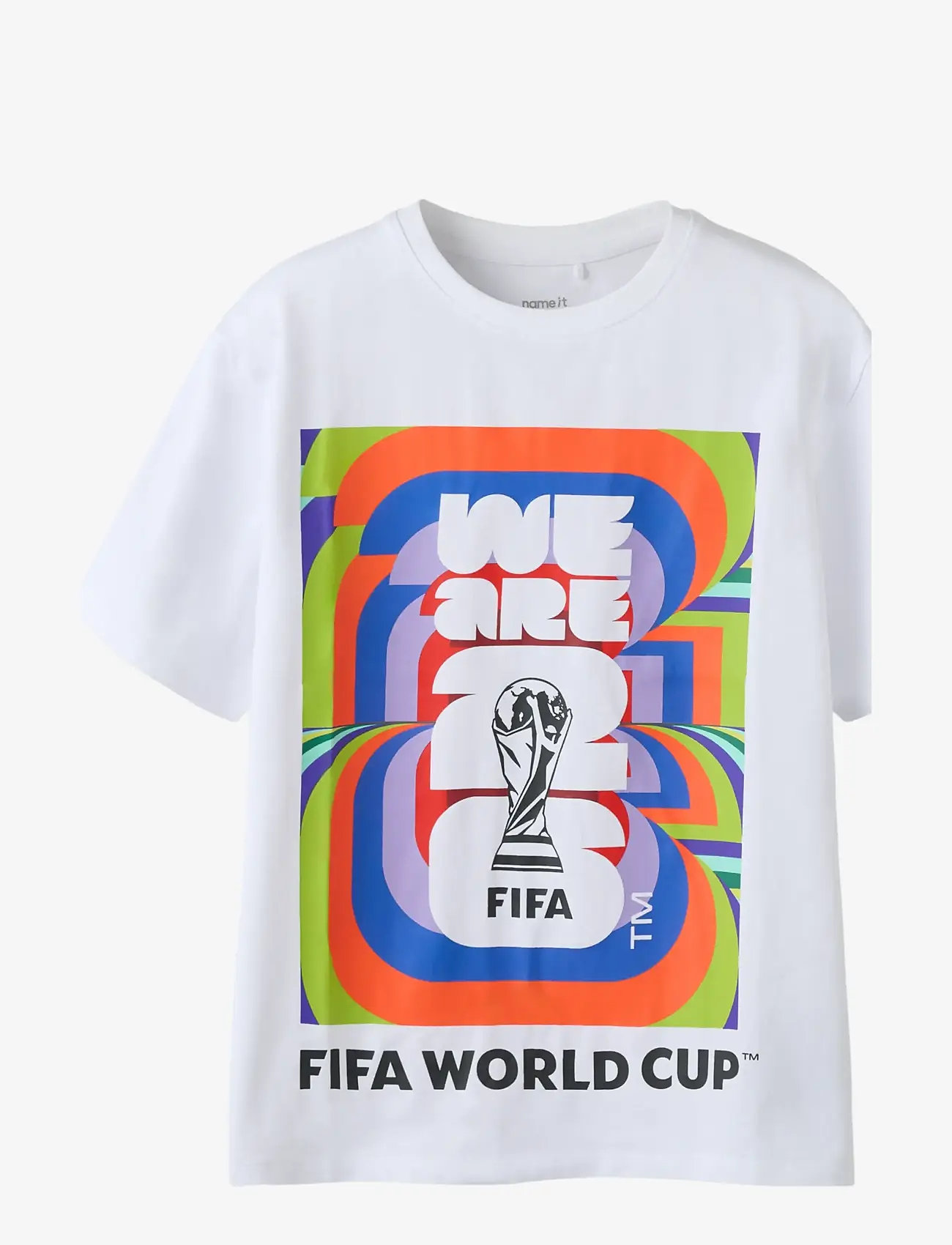 name it - NKMMACS FIFA SS NREG TOP BOX OUS - sportstoppe - bright white - 0