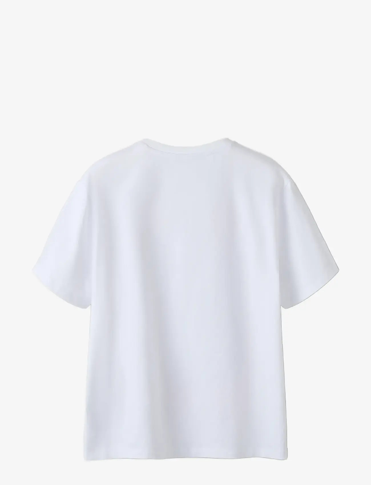 name it - NKMMACS FIFA SS NREG TOP BOX OUS - sportstoppe - bright white - 1