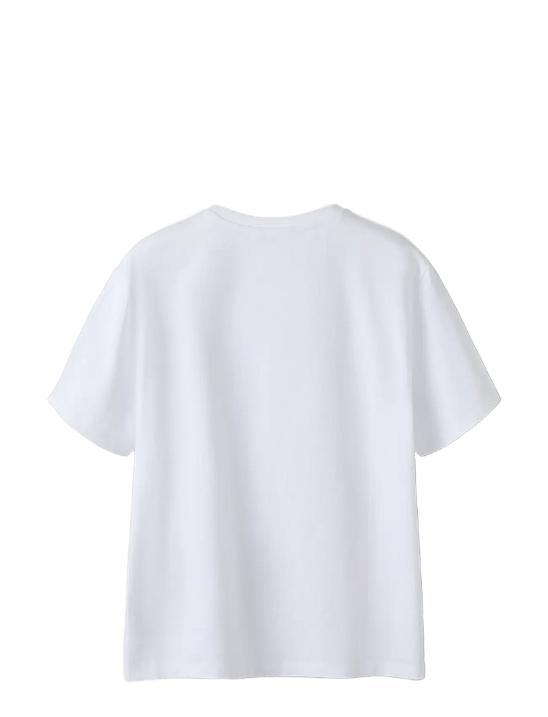 name it - NKMMACS FIFA SS NREG TOP BOX OUS - sportstoppe - bright white - 1