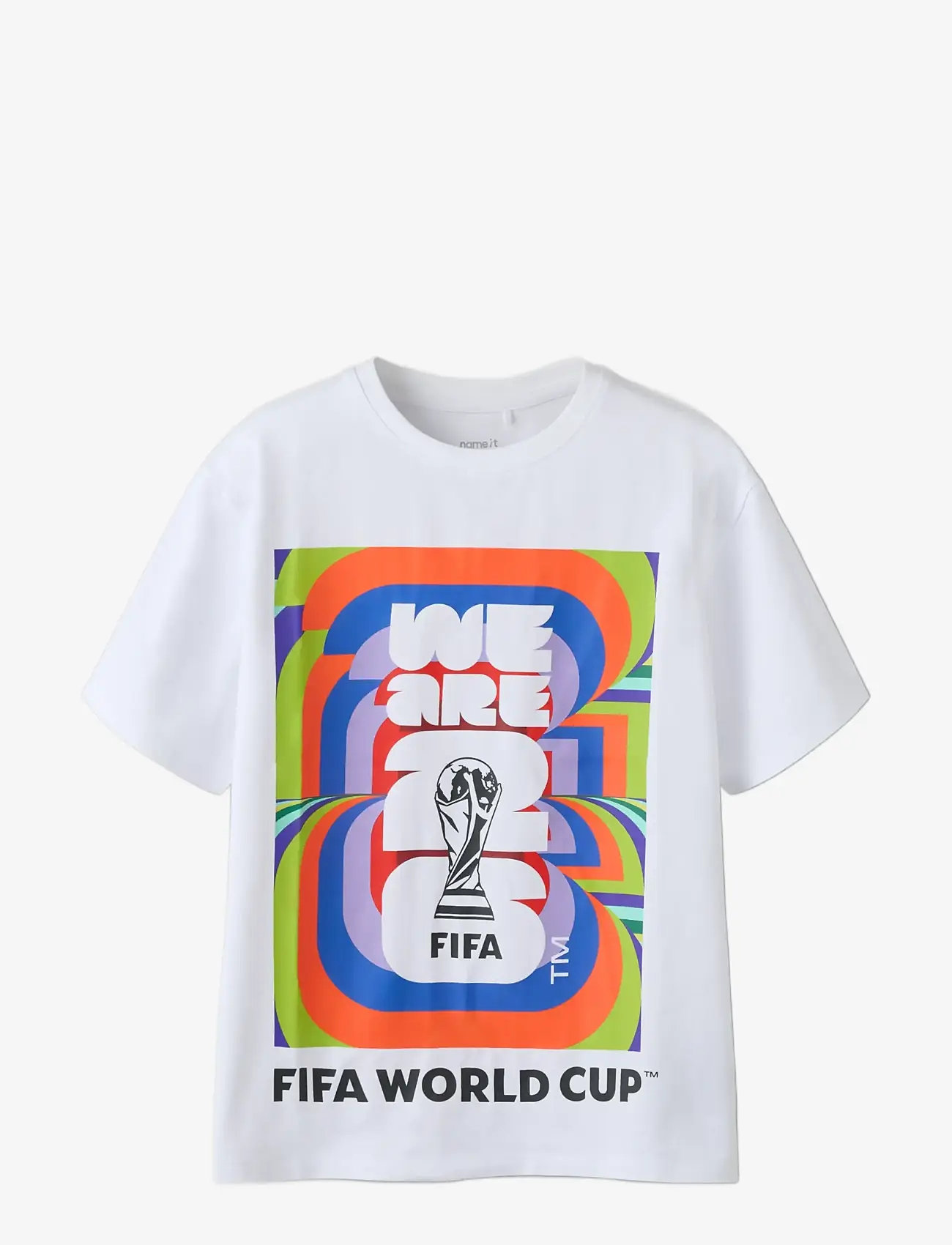 name it - NKMMACS FIFA SS NREG TOP BOX OUS - sportstoppe - bright white - 2