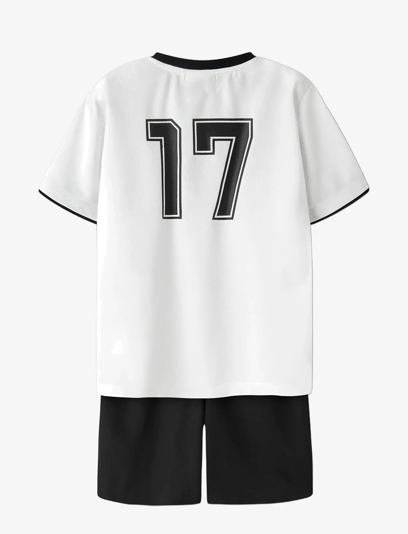 name it - NKNHITEAM SHORT SET - sportstoppe - bright white - 1