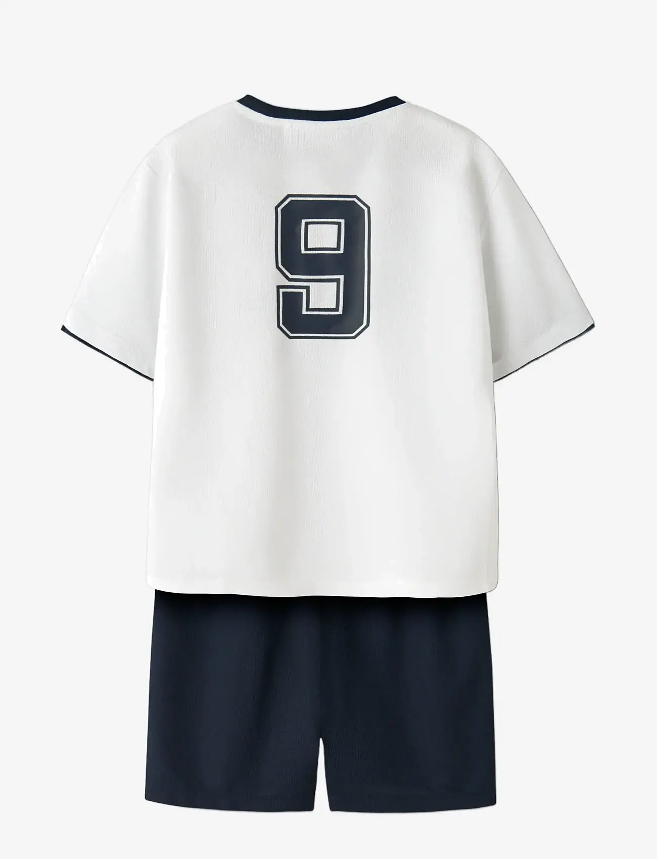 name it - NKNHITEAM SHORT SET - sports tops - bright white - 1