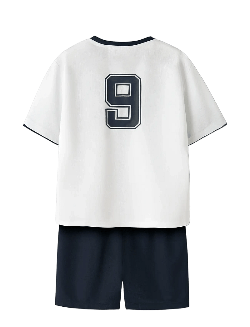 name it - NKNHITEAM SHORT SET - sportstoppe - bright white - 1