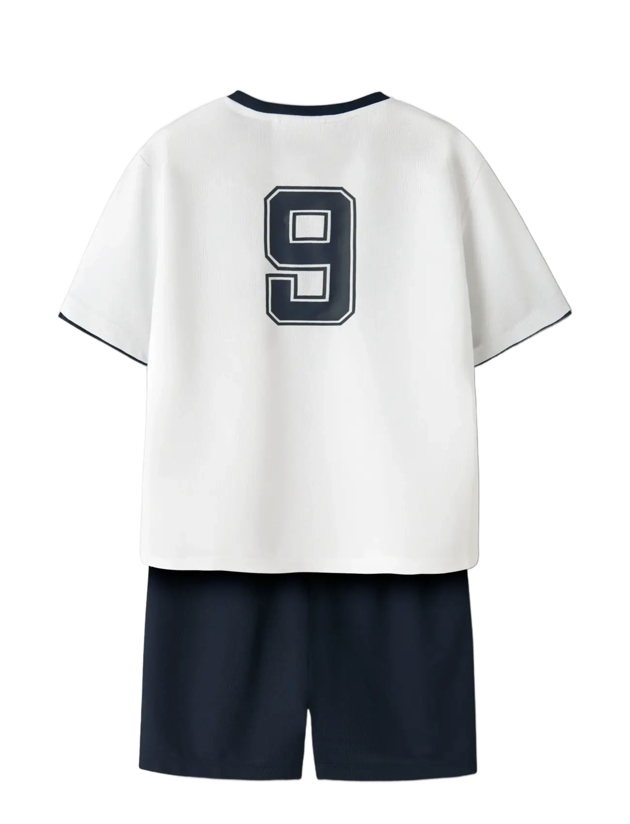 name it - NKNHITEAM SHORT SET - sommerschnäppchen - bright white - 1