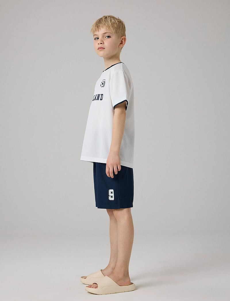 name it - NKNHITEAM SHORT SET - sportstoppe - bright white - 4