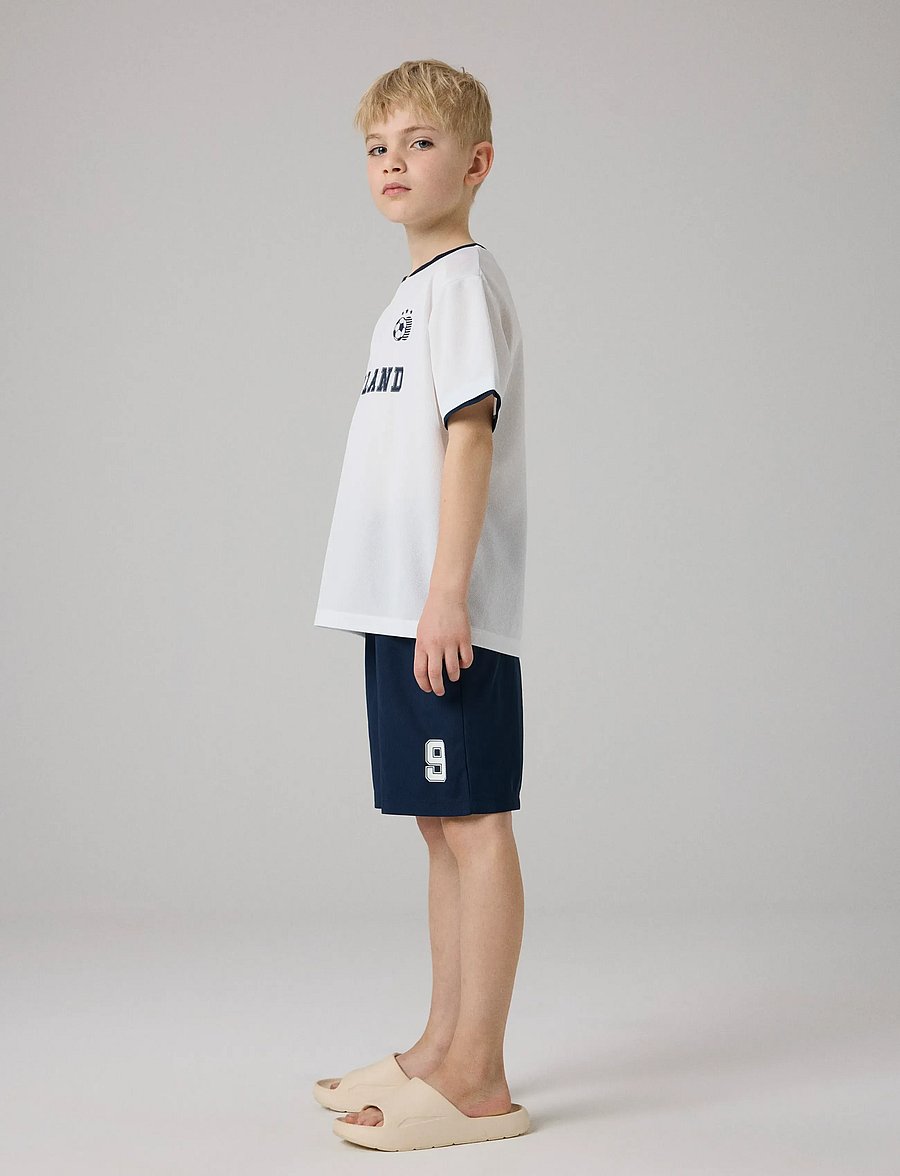 name it - NKNHITEAM SHORT SET - sportstoppe - bright white - 4