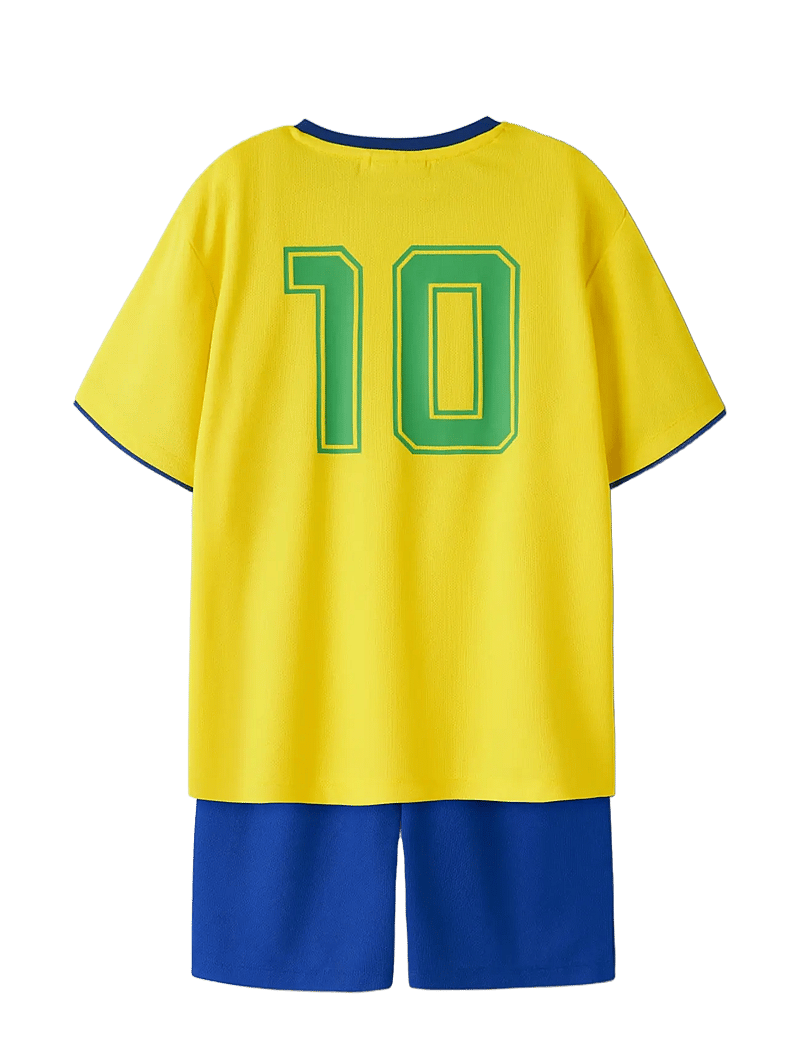 name it - NKNHITEAM SHORT SET - sportstoppe - empire yellow - 1