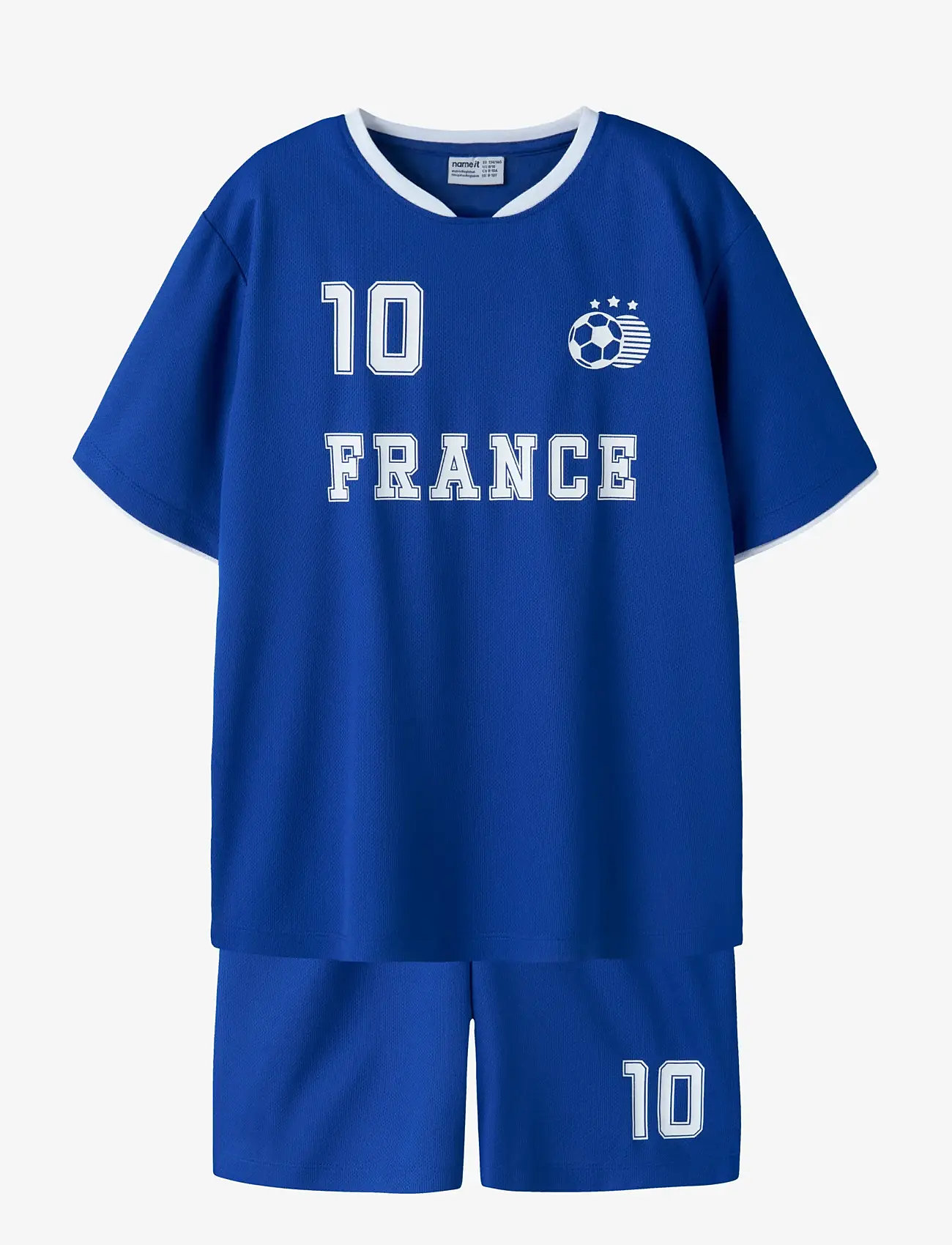 name it - NKNHITEAM SHORT SET - sportstoppe - surf the web - 0