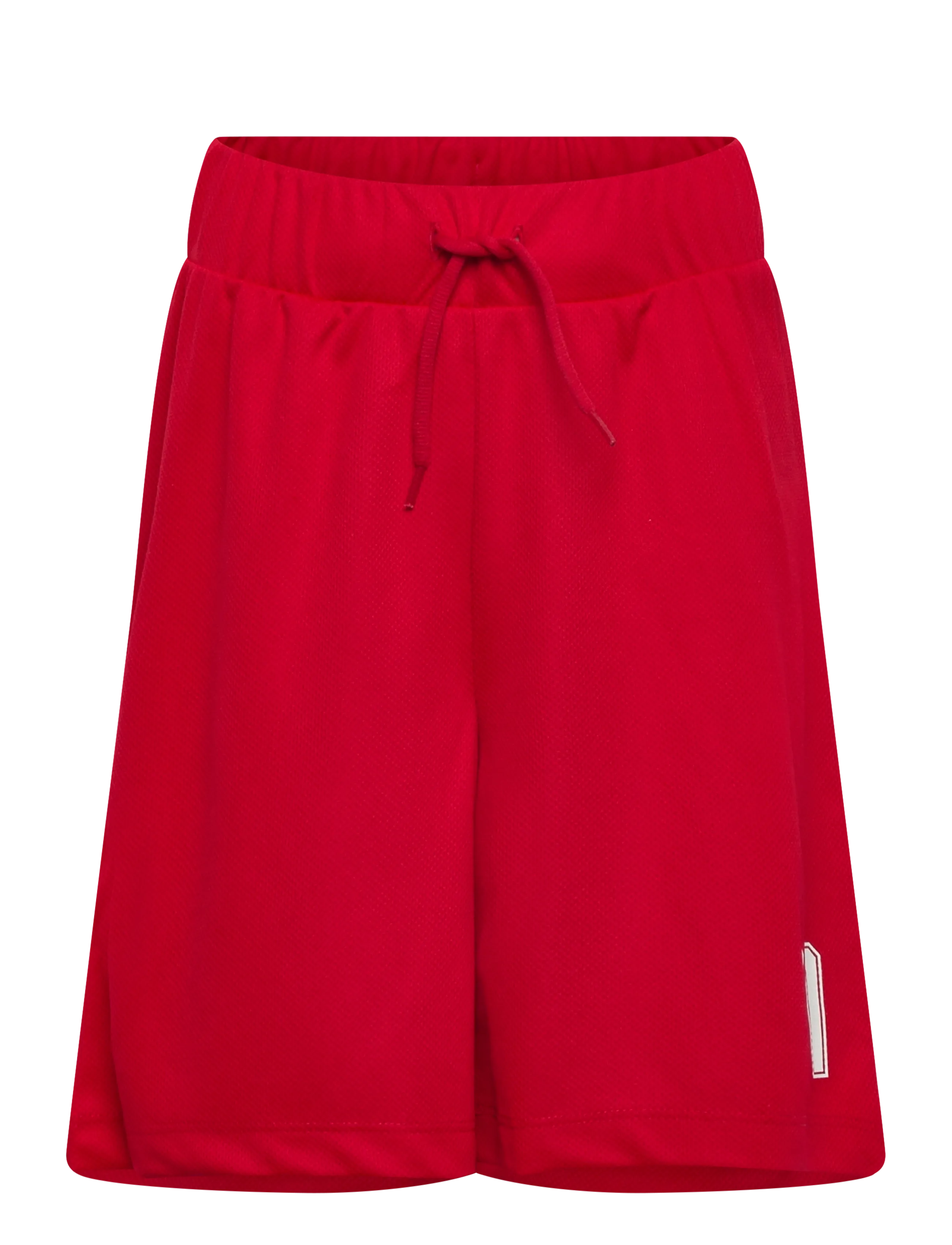 name it - NKNHITEAM SHORT SET - gode sommertilbud - true red - 2