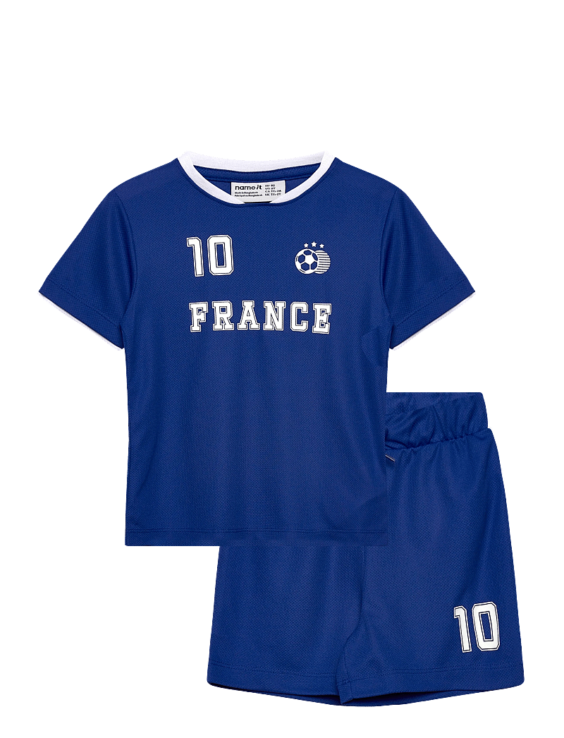 name it - NMNHITEAM SHORT SET - spordisärgid - surf the web - 0
