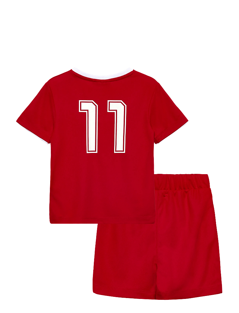 name it - NMNHITEAM SHORT SET - sportstoppe - true red - 1