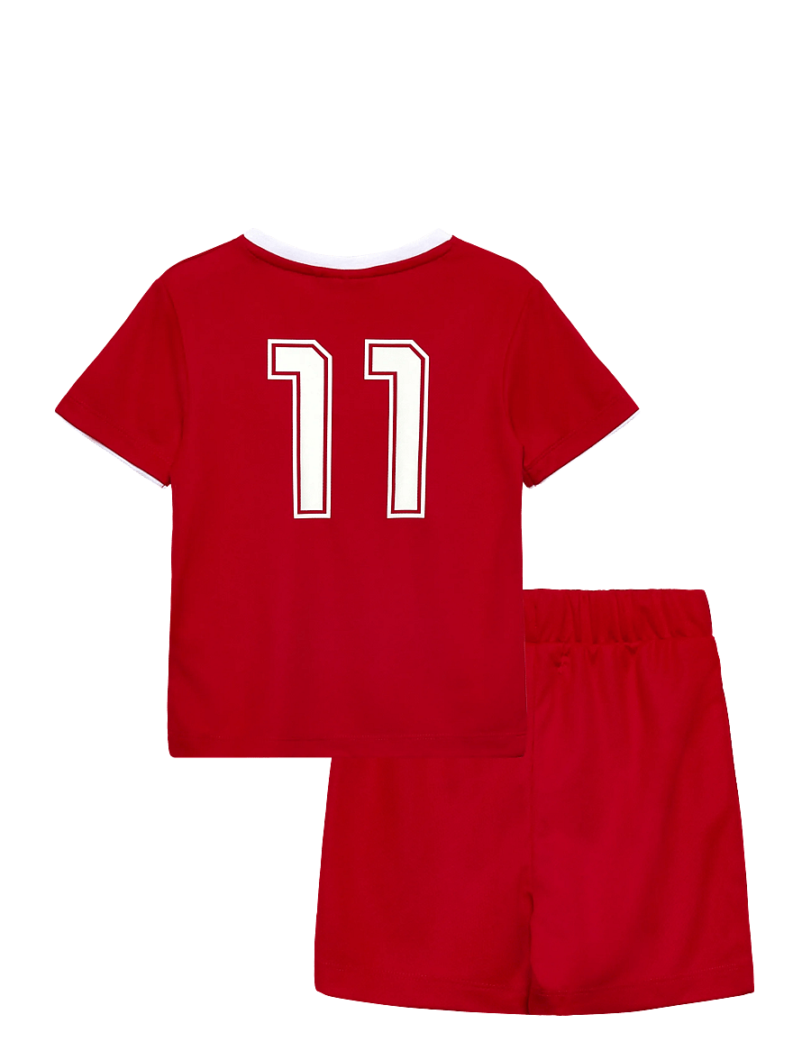 name it - NMNHITEAM SHORT SET - sportoberteile - true red - 1