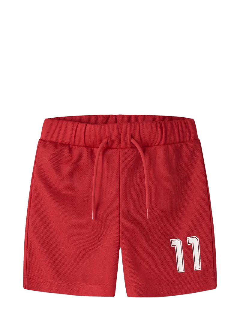 name it - NMNHITEAM SHORT SET - sportstoppe - true red - 2