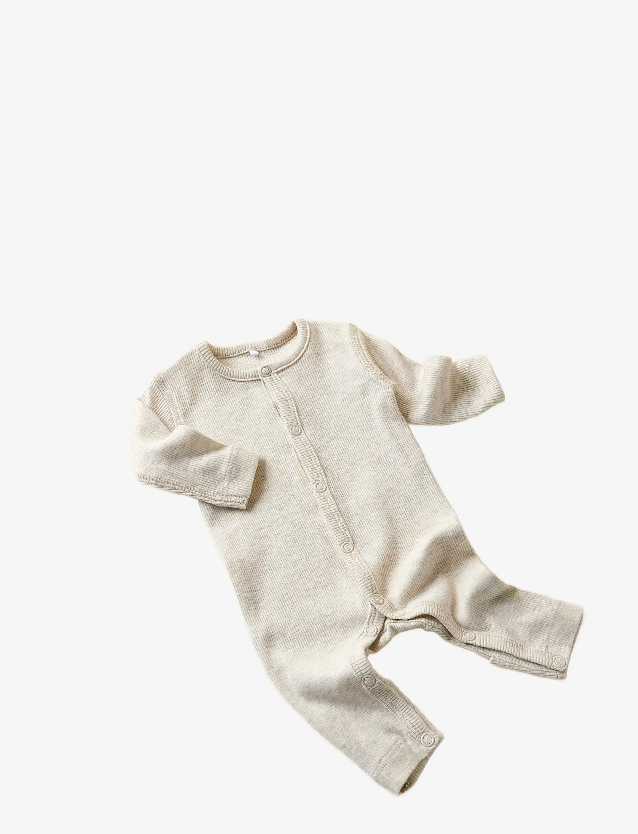 name it - NBNWILKAB LS SUIT - langærmede heldragter - peyote melange - 2
