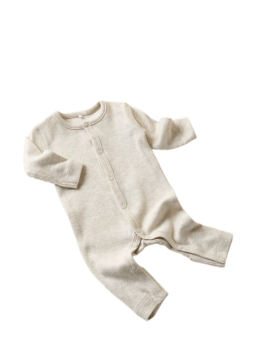 name it - NBNWILKAB LS SUIT - langärmelig - peyote melange - 2