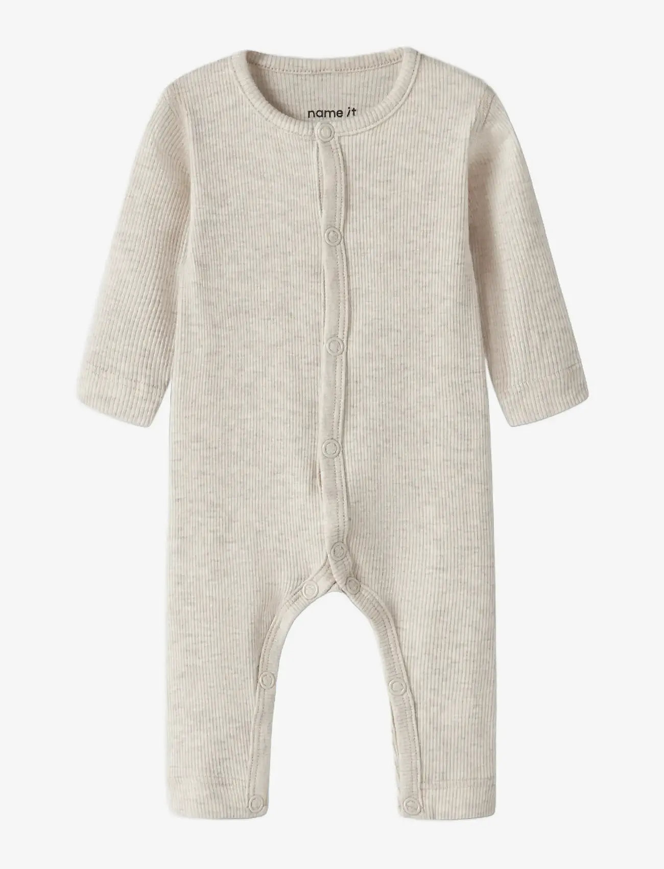 name it - NBNWILKAB LS SUIT - langærmede heldragter - peyote melange - 3