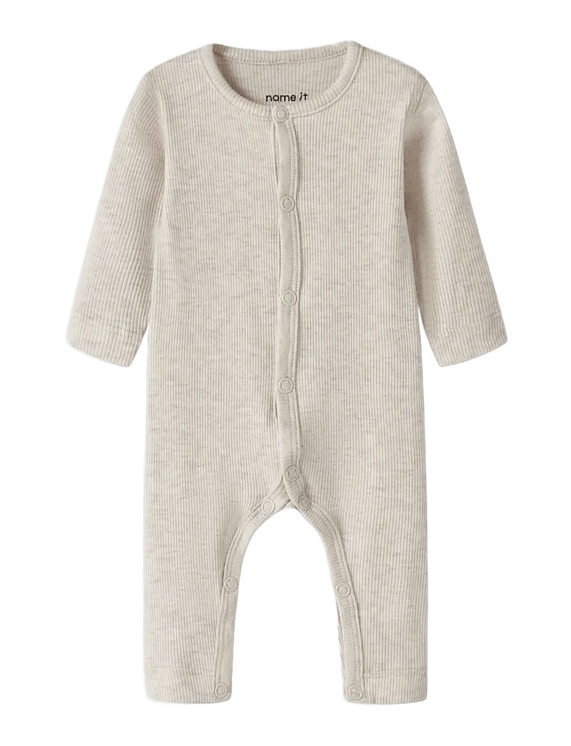 name it - NBNWILKAB LS SUIT - langærmede heldragter - peyote melange - 3