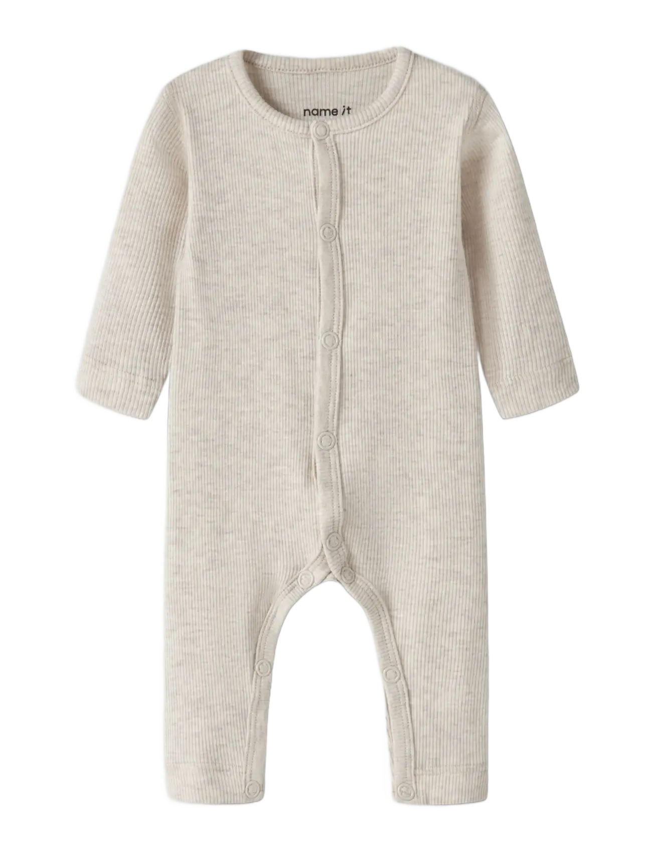 name it - NBNWILKAB LS SUIT - langärmelig - peyote melange - 3