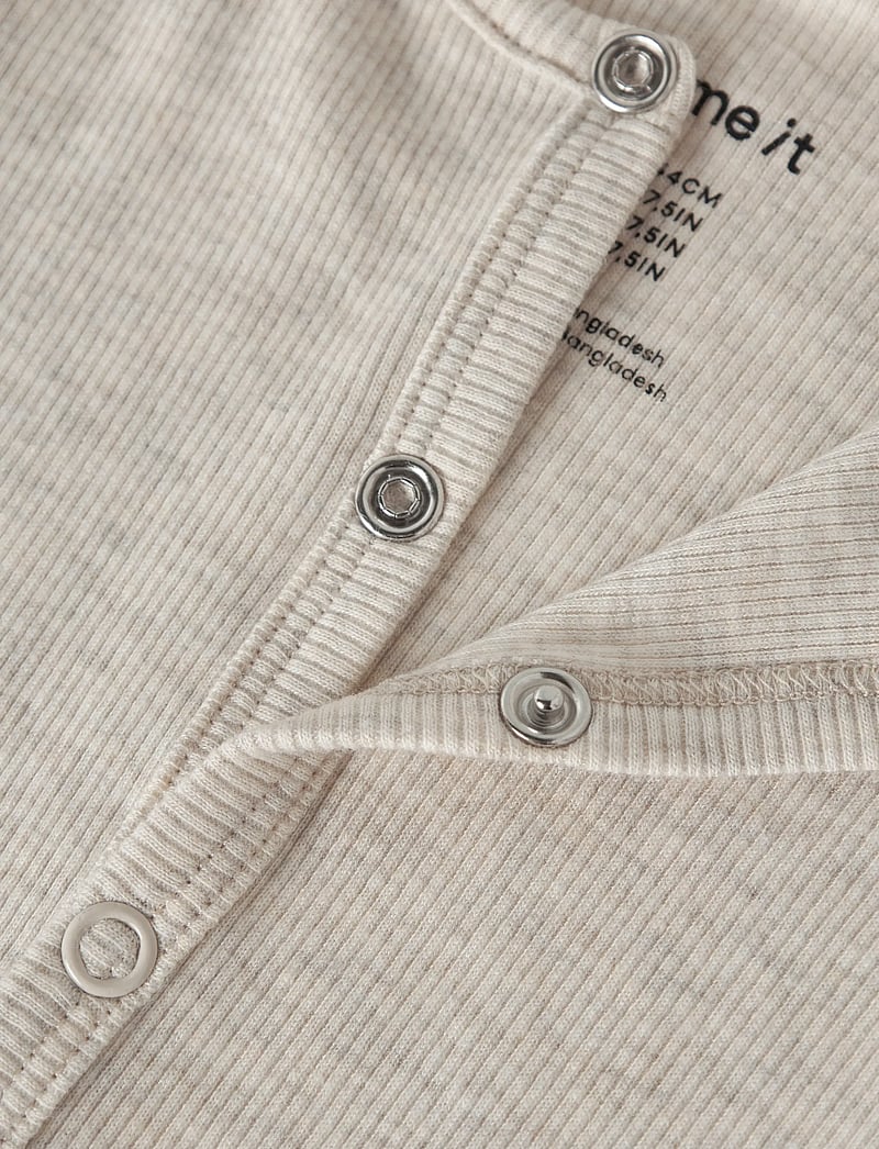 name it - NBNWILKAB LS SUIT - langærmede heldragter - peyote melange - 4