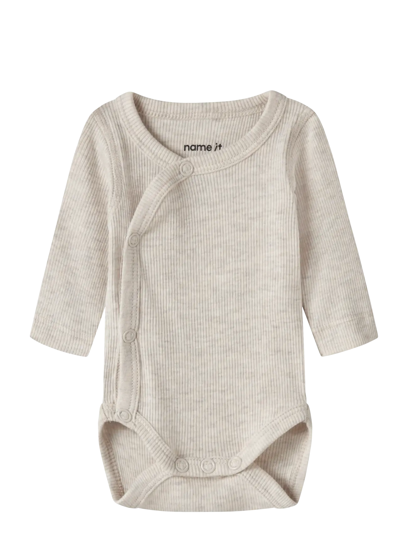 NAME IT Nbnwilkab Ls Wrap Body Beige - 44 - Kinder