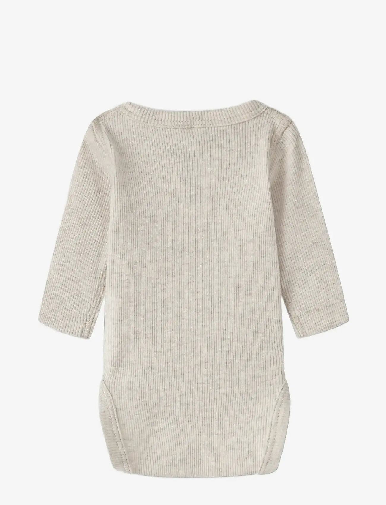 name it - NBNWILKAB LS WRAP BODY - peyote melange - 1