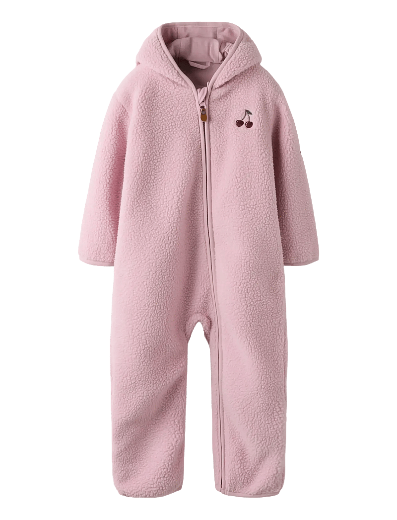 name it - NBFMALL SHERPA SUIT - fleece overalls - keepsake lilac - 1