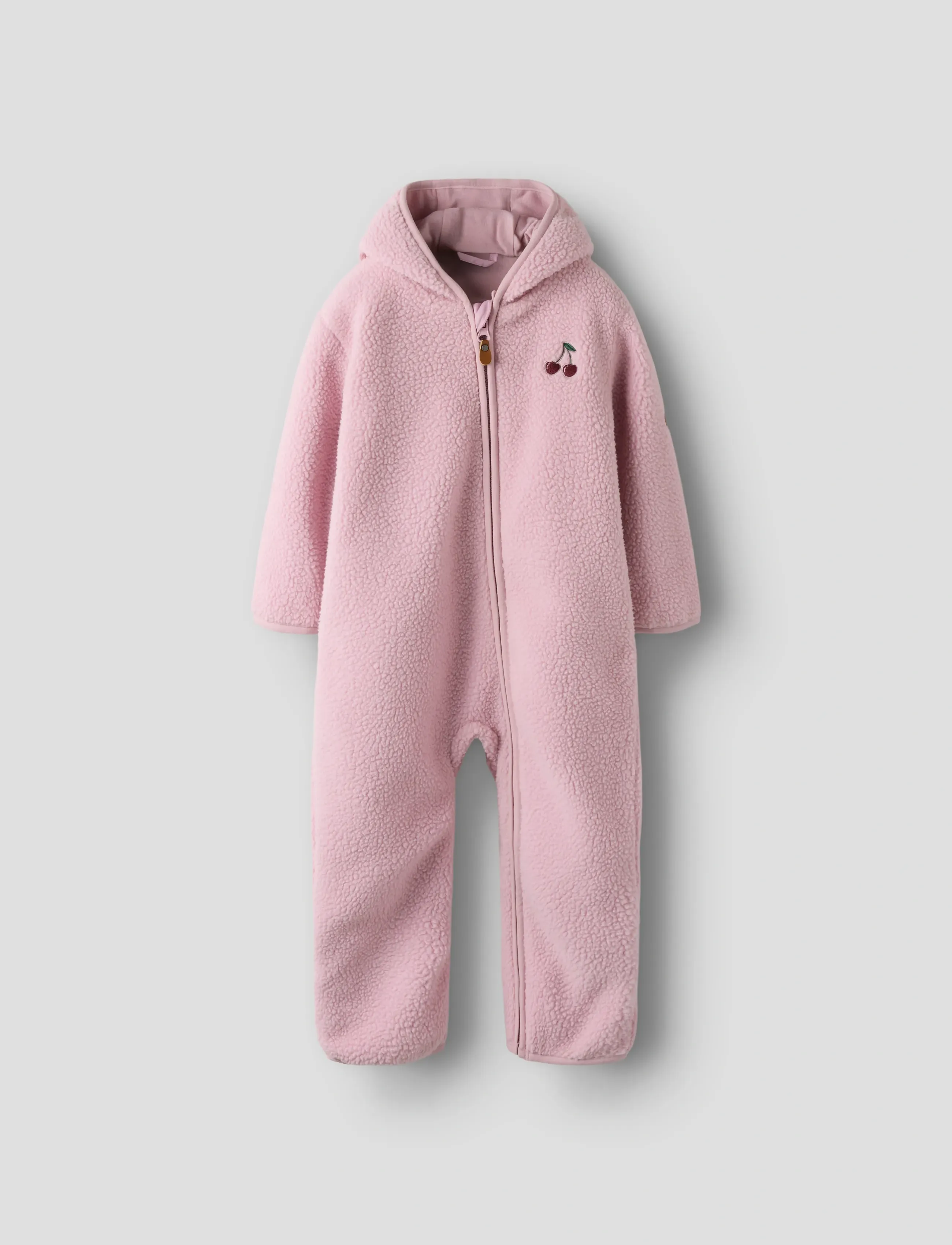 name it Nbfmall Sherpa Suit, Børn, Hætte Sherpa Dragt, Pink, Str: 62-68