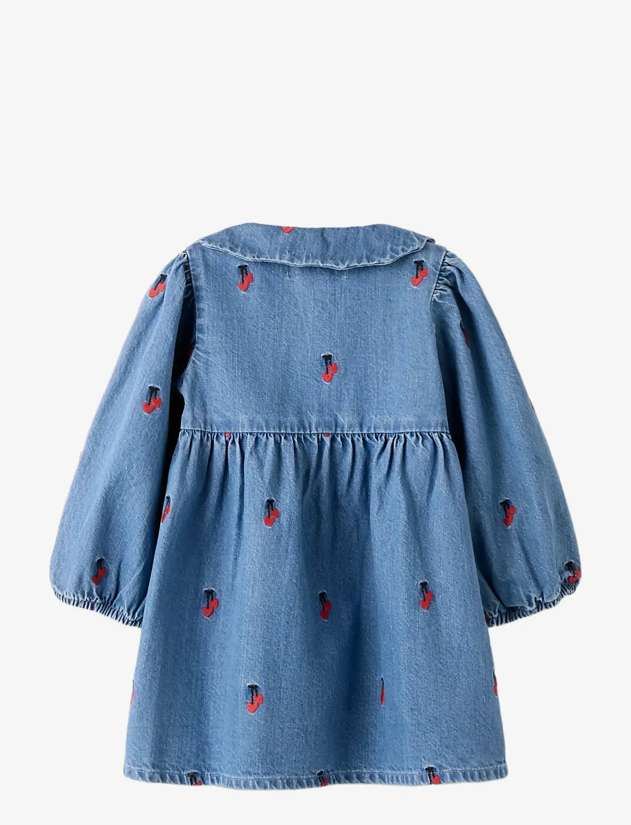 name it - NMFTINIA LS DRESS - langærmede hverdagskjoler - medium blue denim - 2