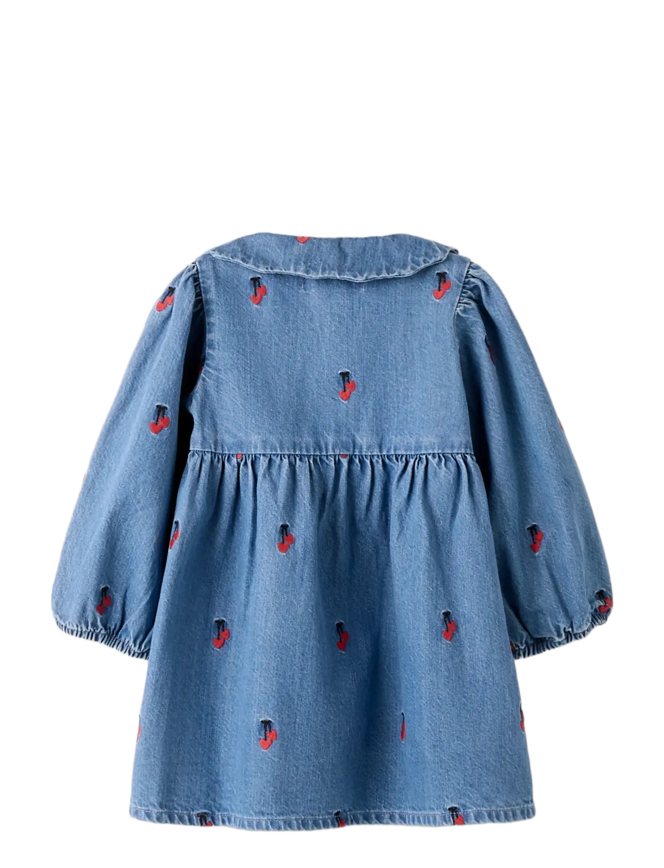 name it - NMFTINIA LS DRESS - langærmede hverdagskjoler - medium blue denim - 2