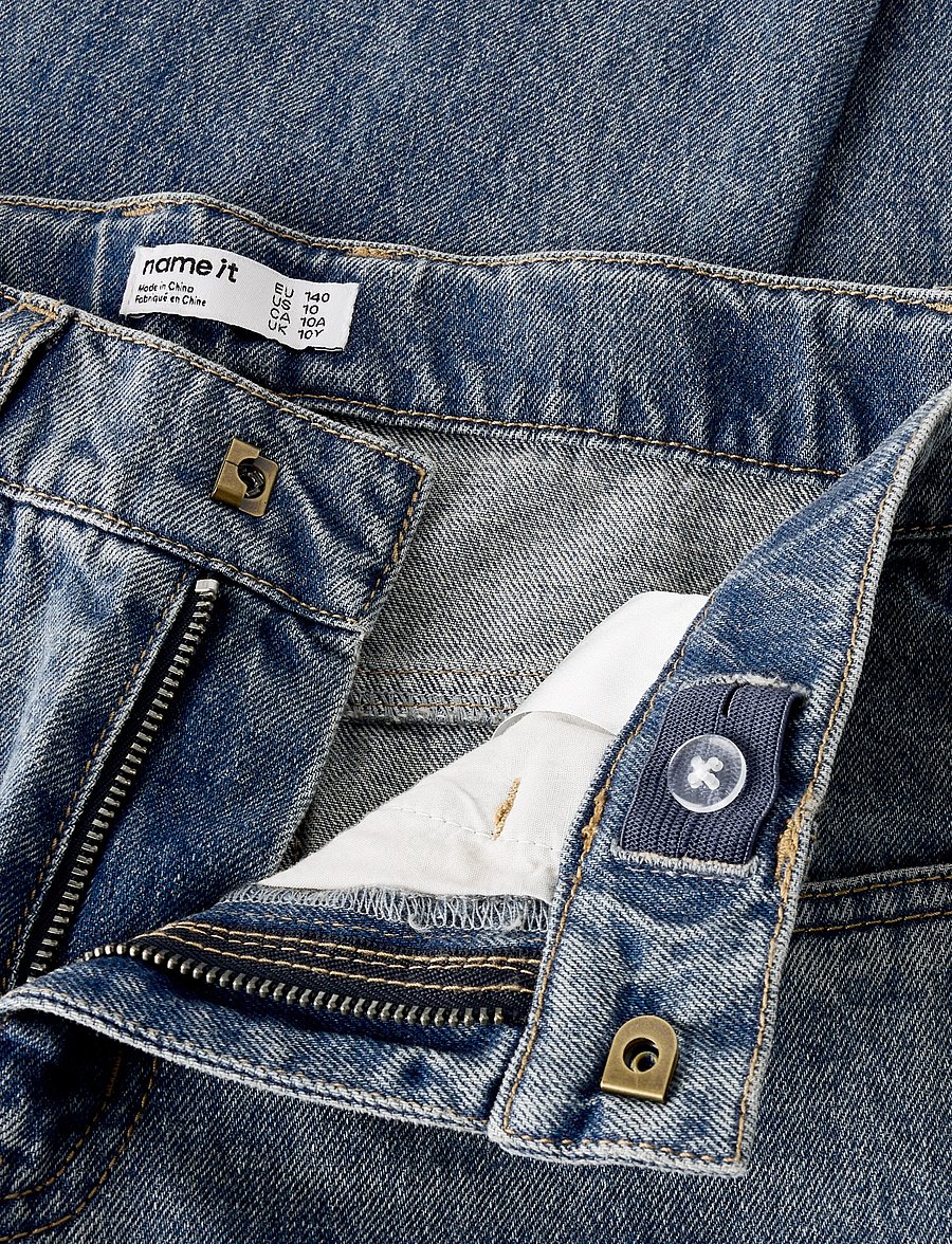 name it - NKMBEN STRAIGHT JEANS 4494-IM BTS - loose jeans - medium blue denim - 3