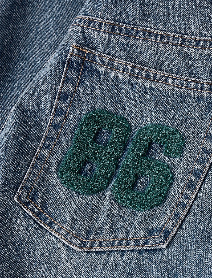 name it - NKMBEN STRAIGHT JEANS 4494-IM BTS - loose jeans - medium blue denim - 4