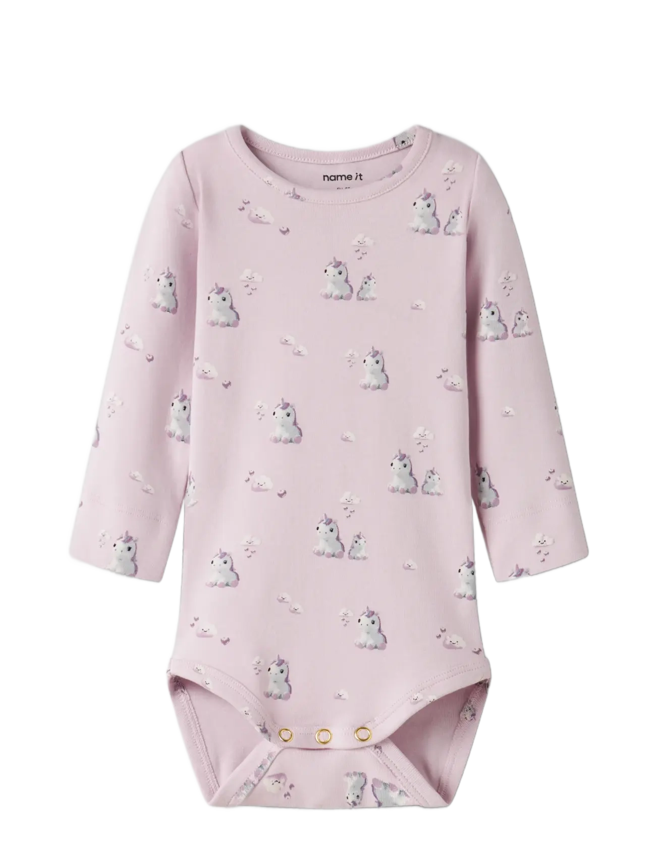 name it - NBFODELE LS SLIM BODY BF - light lilac - 2