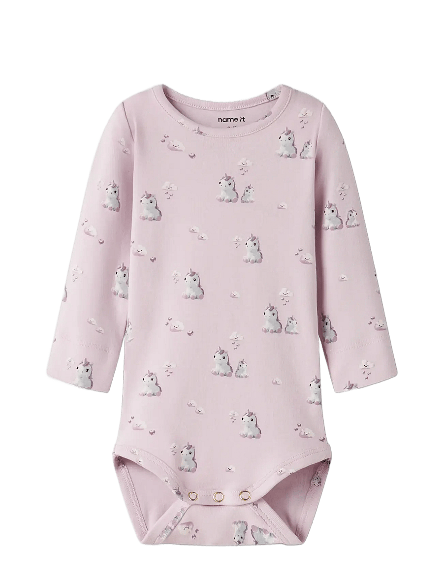 name it - NBFODELE LS SLIM BODY BF - light lilac - 2