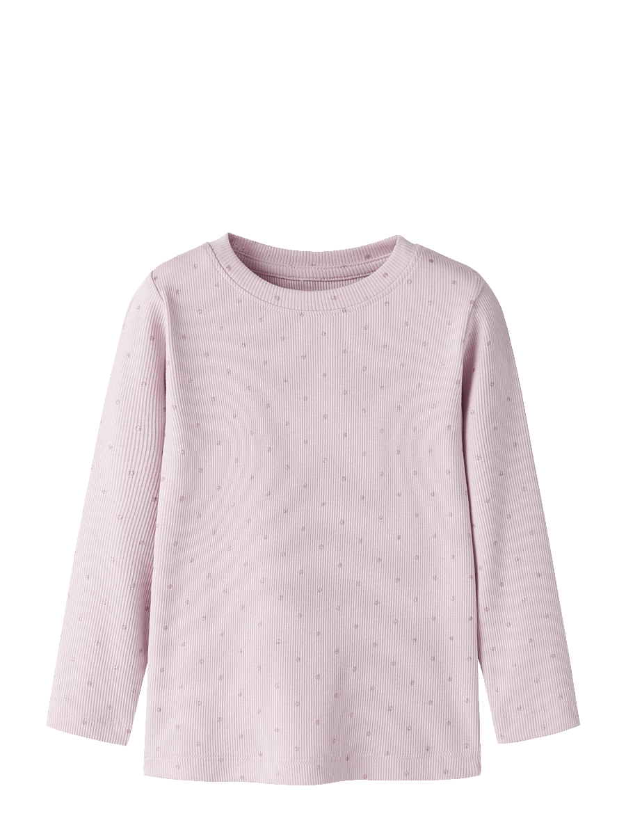 name it - NMFODELE LS SLIM TOP BF - langärmelig - light lilac - 0