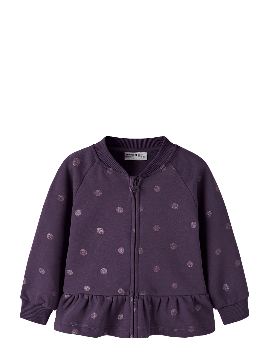 name it - NMFOVIDIA LS SWE CARD BRU BF - sweatshirts - navy cosmos - 0
