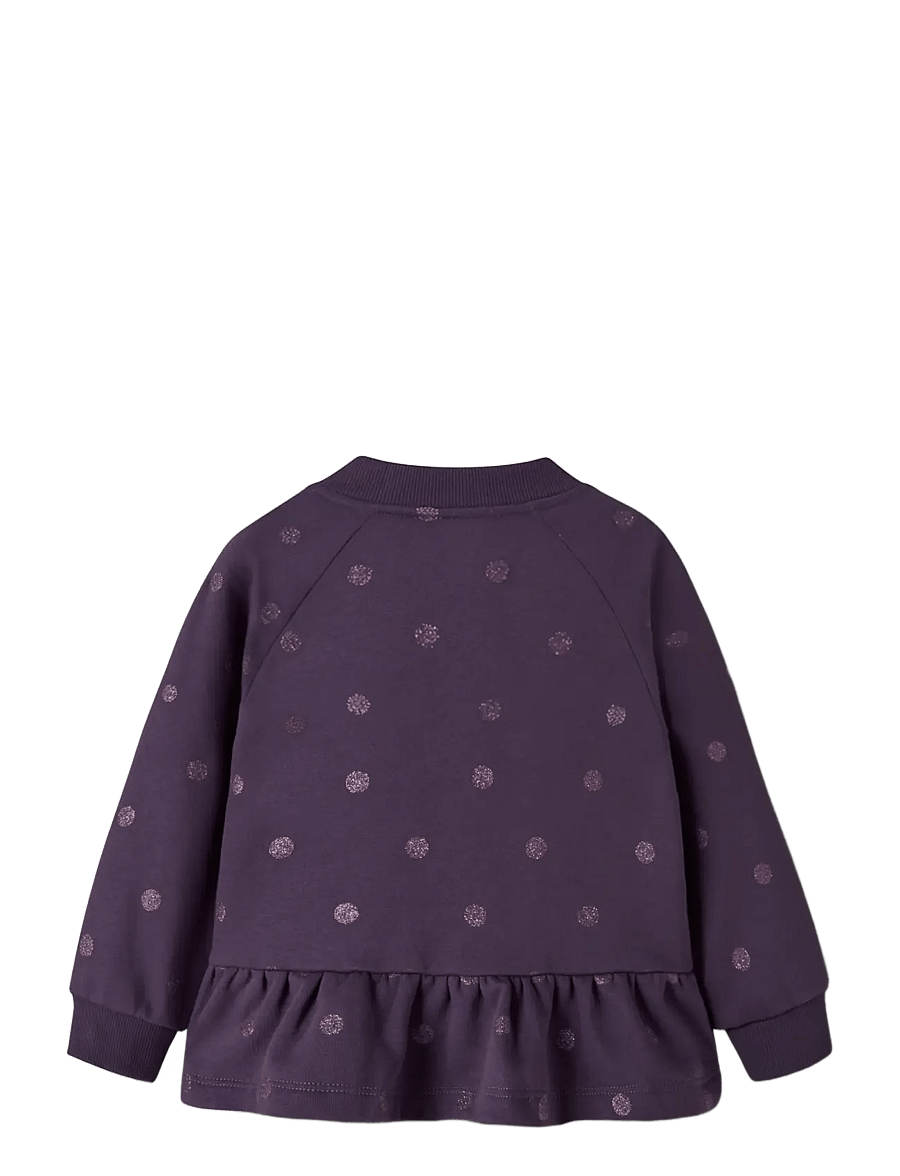name it - NMFOVIDIA LS SWE CARD BRU BF - sweatshirts - navy cosmos - 1