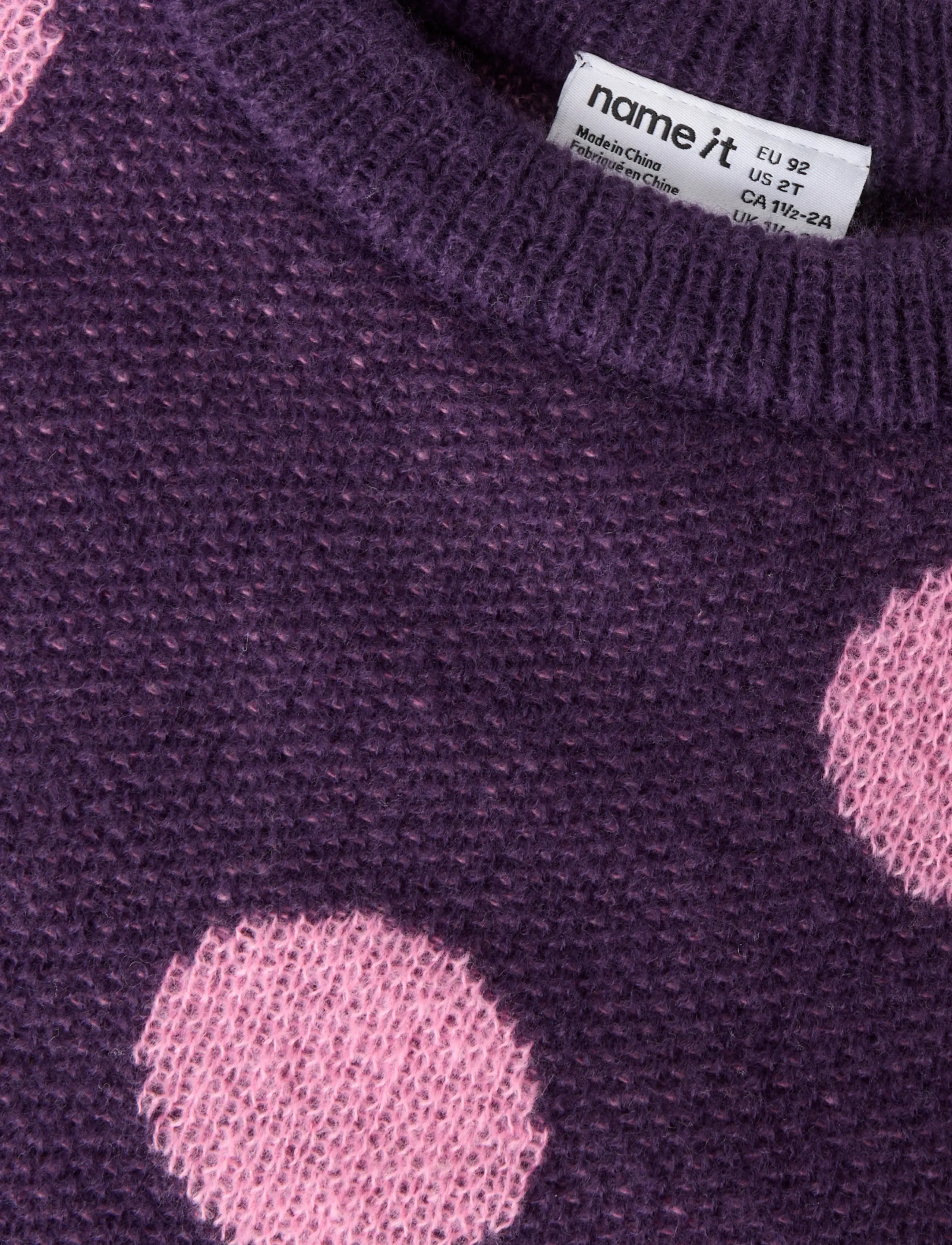 name it - NMFOLISA LS KNIT BF - pullover - navy cosmos - 2