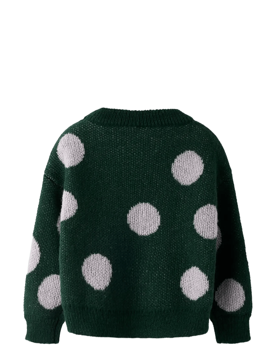 name it - NMFOLISA LS KNIT BF - trøjer - pine grove - 1