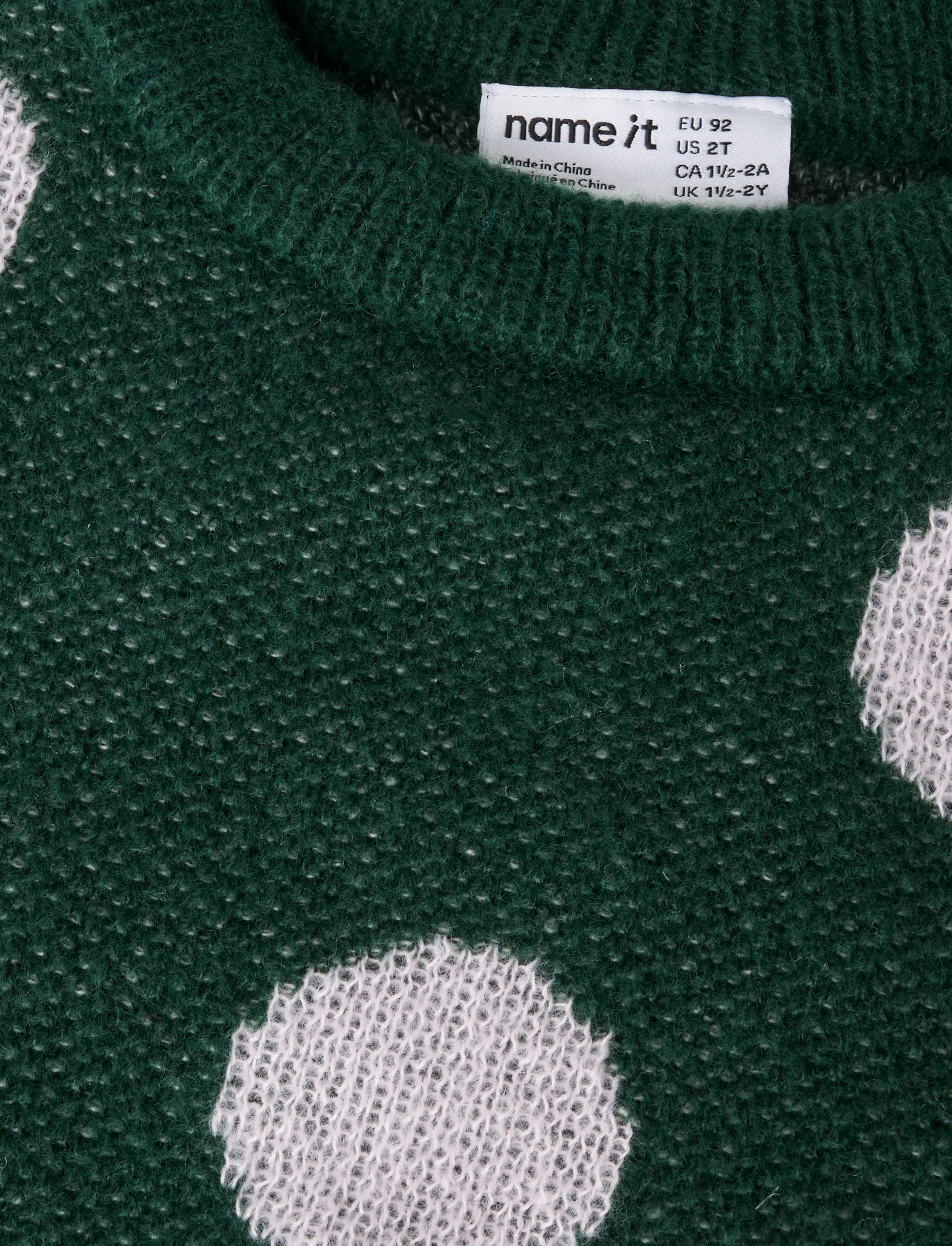 name it - NMFOLISA LS KNIT BF - trøjer - pine grove - 3