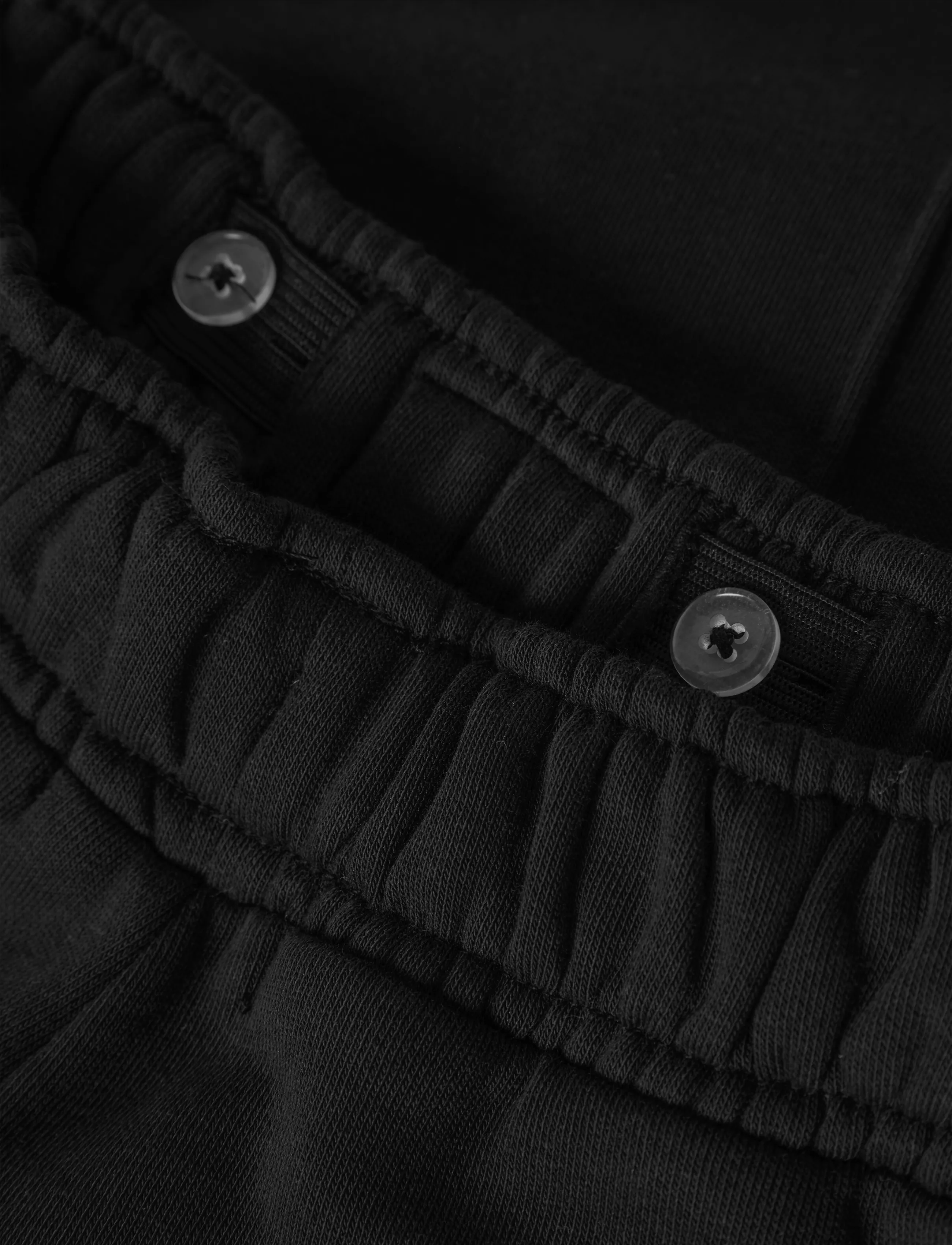 name it - NKMOFRANZ WIDE PANT SWE BRU BF - sweatpants - black - 2