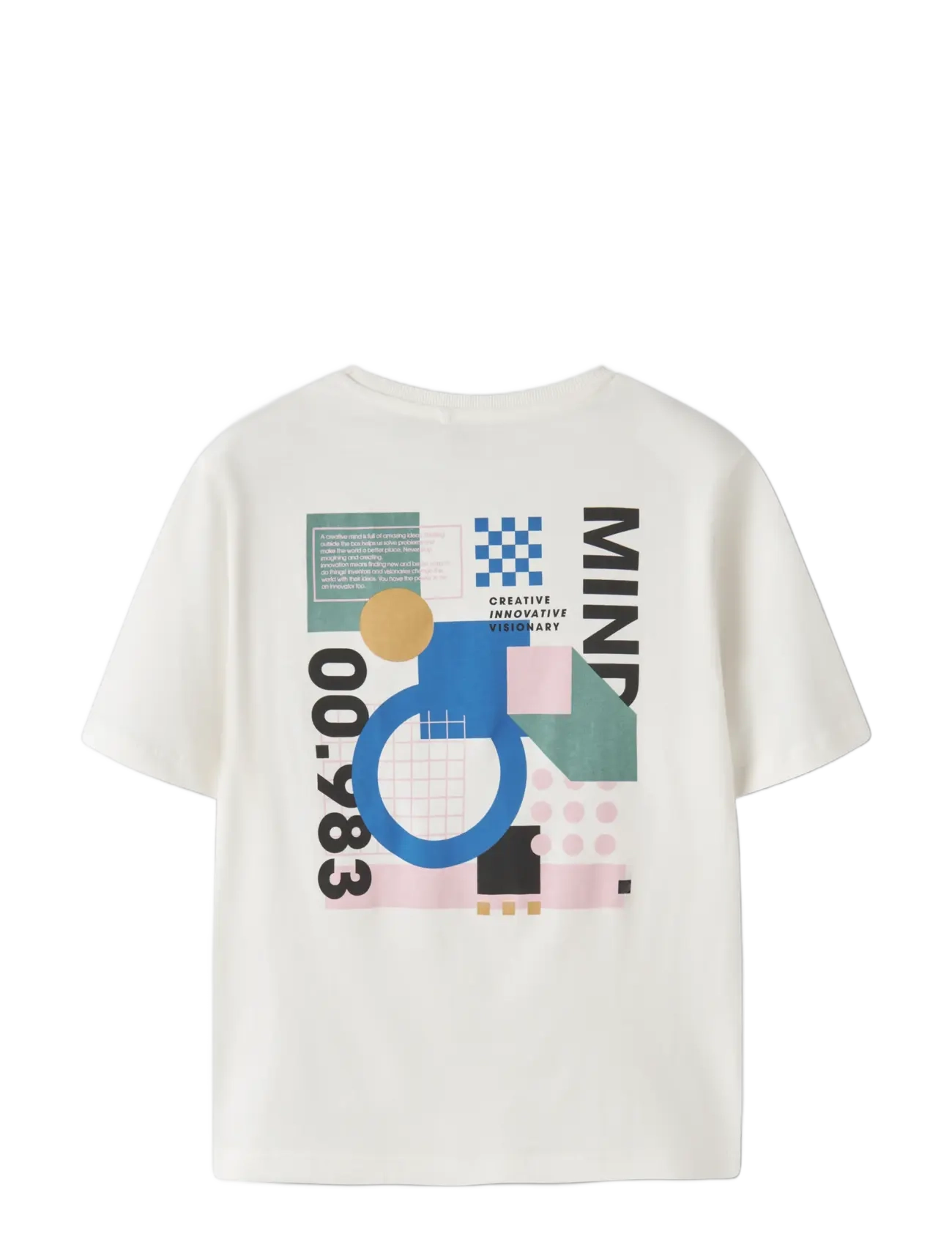 name it - NKMOHANNES SS NREG TOP BF - kortärmade t-shirts - cloud dancer - 1