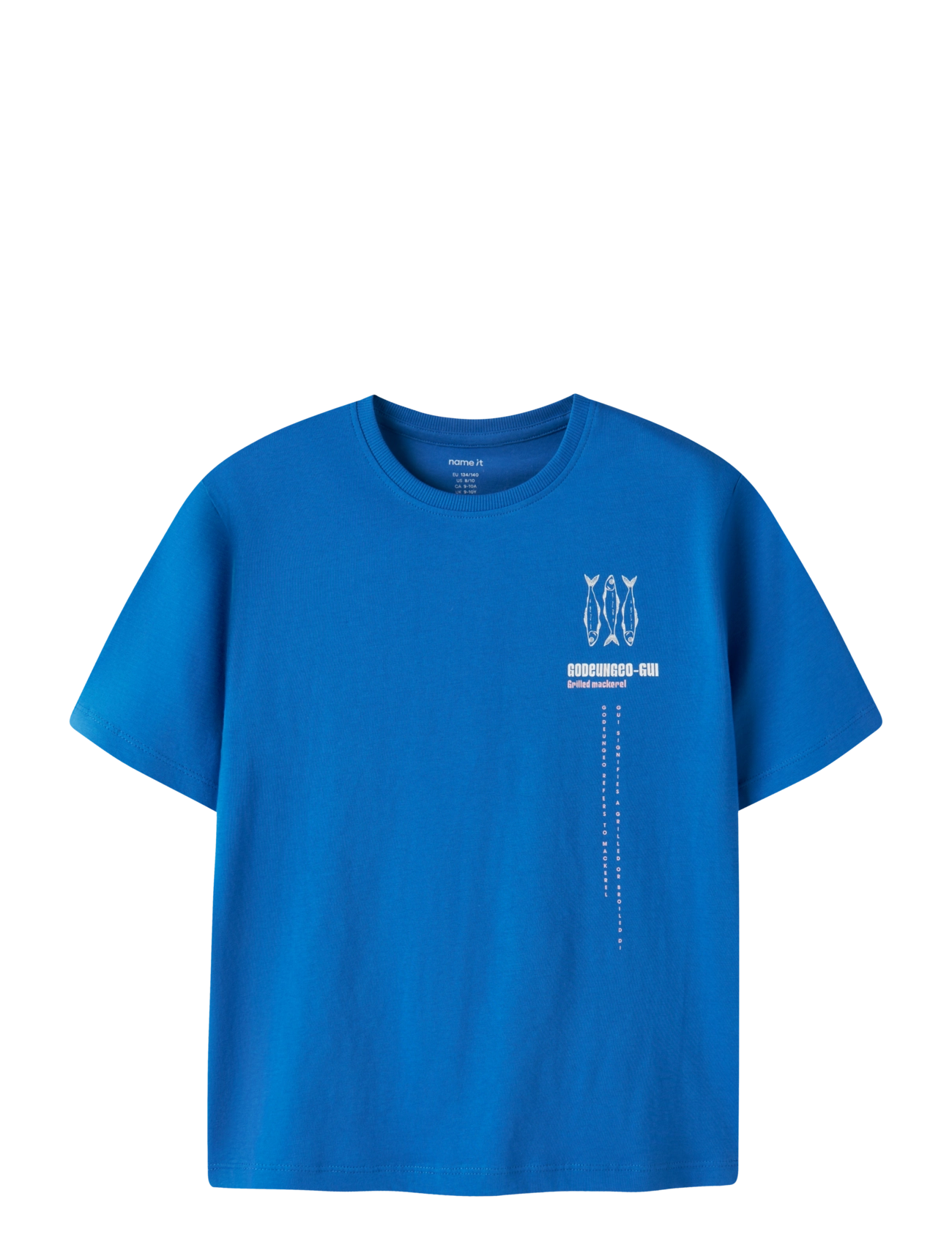 name it NKMOHANNES SS NREG TOP BF - Name it - VICTORIA BLUE / blue