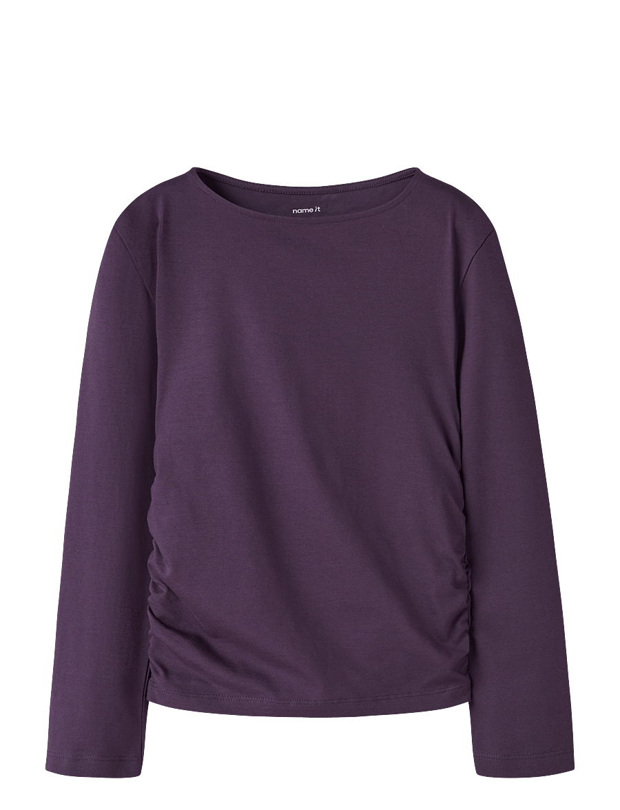 name it - NKFOFRANSA LS TOP BF - långärmade t-shirts - navy cosmos - 0