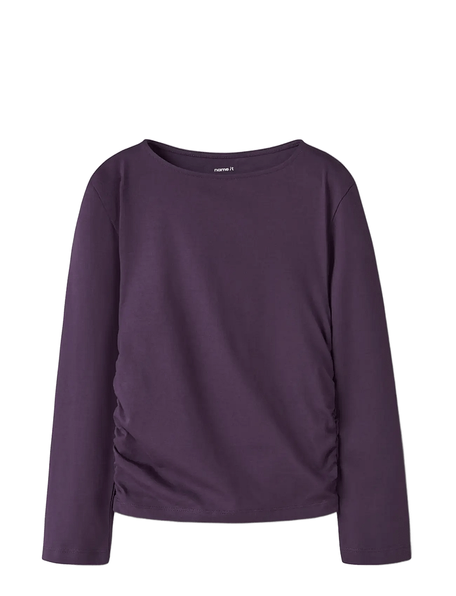 name it - NKFOFRANSA LS TOP BF - långärmade t-shirts - navy cosmos - 2