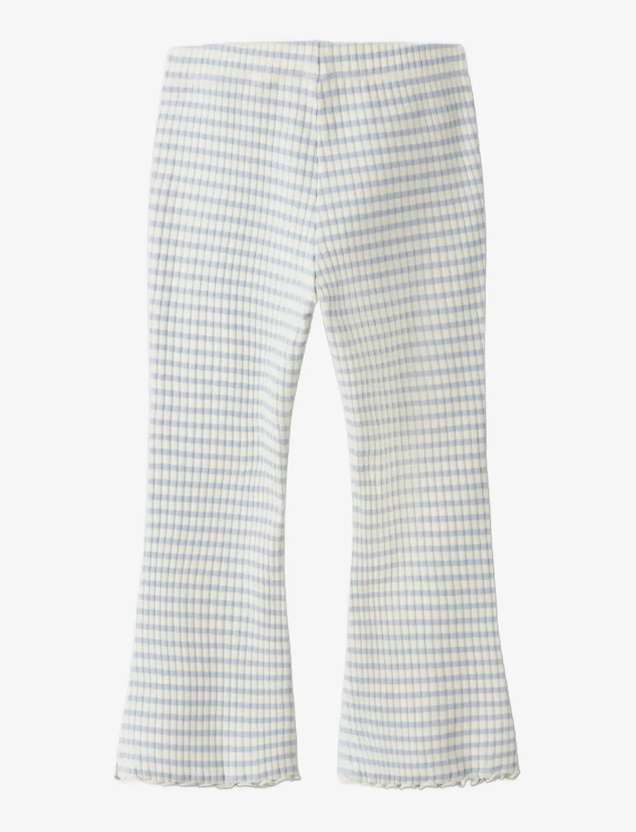 name it - NMFVEMMA FLARE PANT - leggings - antique white - 1