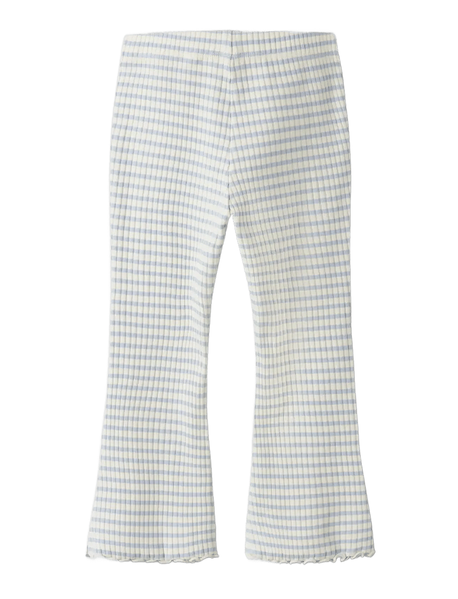 name it - NMFVEMMA FLARE PANT - leggings - antique white - 1