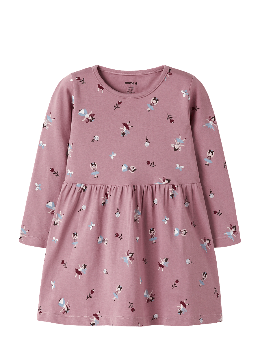 name it - NMFVILISA LS DRESS - lilas - 0